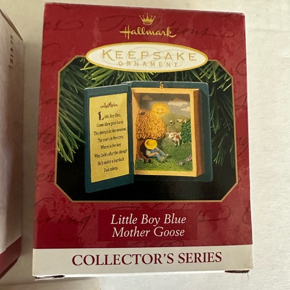 Mother Goose Books Collectors Series Hallmark Ornaments - Set of 3 - Picture 7 of 7